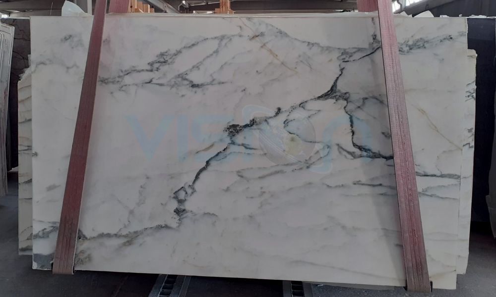 Calacatta Verde Marble Pavers