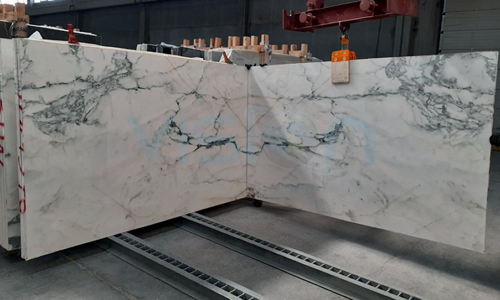 Grey Marble Slabs and Tile