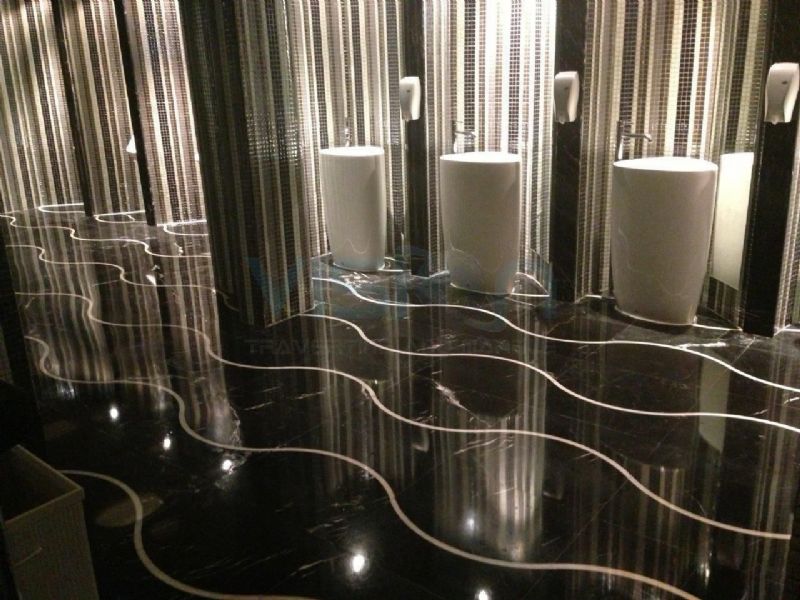 Black Marble Hotel Decoration