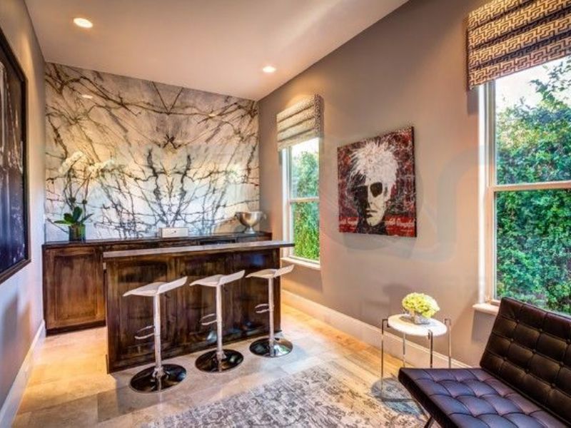 Calacatta Verde Marble Decoration